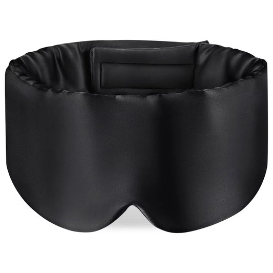 100% Mulberry Silk Sleeping Mask Eyepatch Blocking Light Eyemask Soft Padded Travel Sleeping Aid for Sleep Patch Slaapmasker