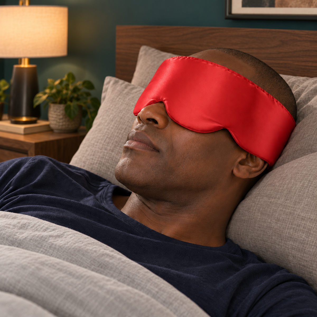 100% Mulberry Silk Sleeping Mask – Luxuriously Soft Eye Mask | DawnRadiance